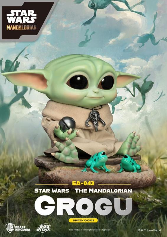 Star Wars: The Mandalorian Egg Attack Statue Grogu 18 cm