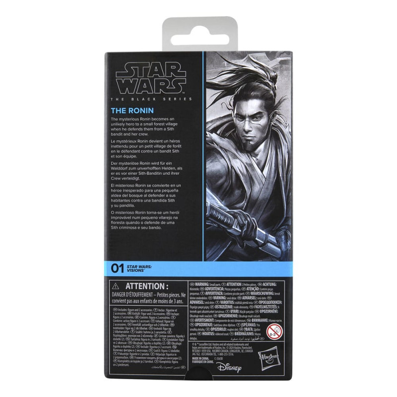 Star Wars: Visions Black Series Action Figure The Ronin 15 cm 12