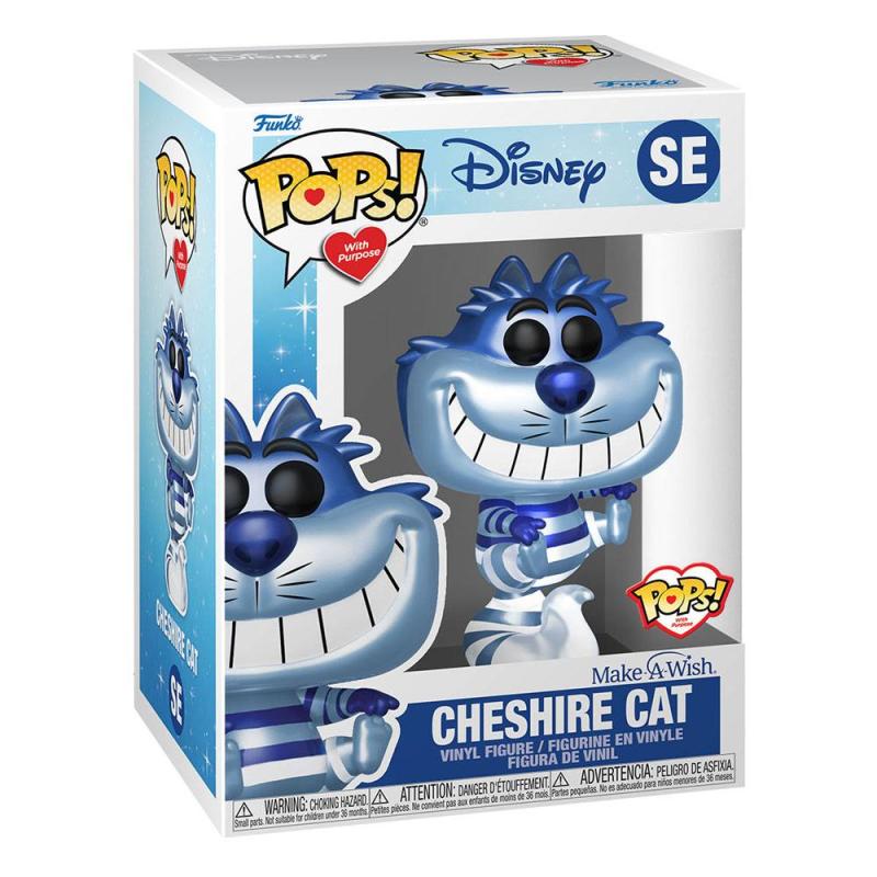 Disney: Cheshire Cat (Metallic) 9 cm Make a Wish 2022 POP! Disney Vinyl Figure - Funko