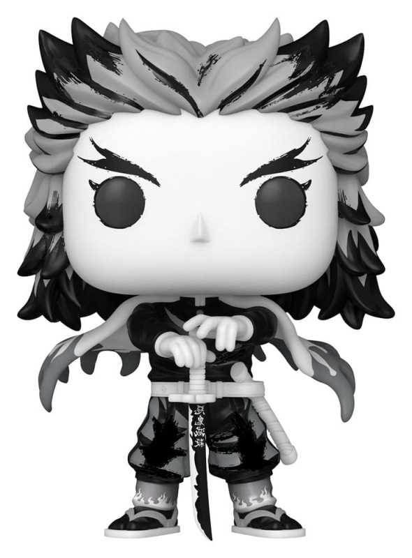 Demon Slayer: Kimetsu no Yaiba POP! Animation Vinyl Figures Rengoku(Sumi-Ink) 9 cm