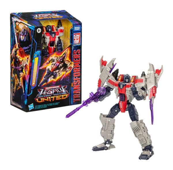Transformers Generations Legacy United Voyager Class Action Figure Cybertron Universe Starscream 18
