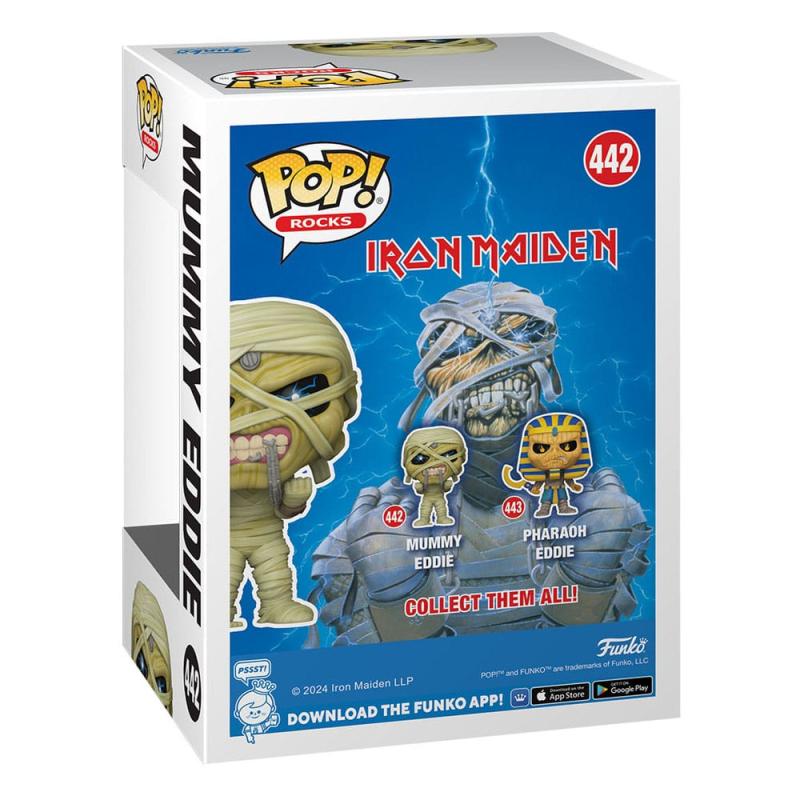 Iron Maiden POP! Rocks Vinyl Figure Eddie Mummy 9 cm