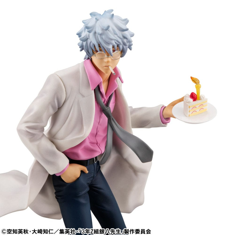 3-Z Ginpachi Sensei G.E.M. Series PVC Statue Ginpachi Sakata Reiwa Ver. 22 cm 4