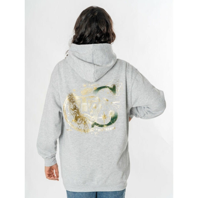 Harry Potter Hooded Sweater Slytherin Zodiac Size S 3