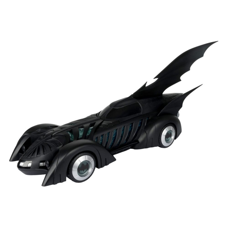Batman Forever DC Multiverse Action Figure with Vehicle Alfred Pennyworth & Batmobile (Gold Label) 7 9