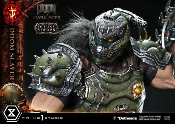 DOOM: The Dark Ages Ultimate Premium Masterline Series Statue 1/4 DOOM Slayer Deluxe Version 77 cm 9