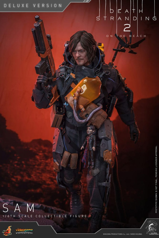 Death Stranding 2: On the Beach Videogame Masterpiece Action Figure 1/6 Sam (Deluxe Version) 31 cm 6