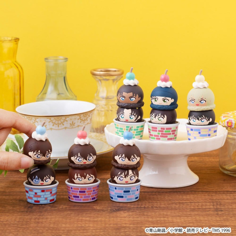 Detective Conan Tsumichen Stack up & Change Mini Figures 8 cm Blind Box Assortment (6) (with gif 10