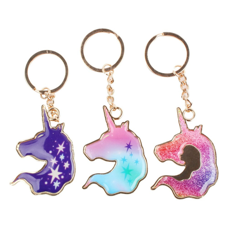 Unicorn Academy Metal Keychains Unicorn Assortment (12)
