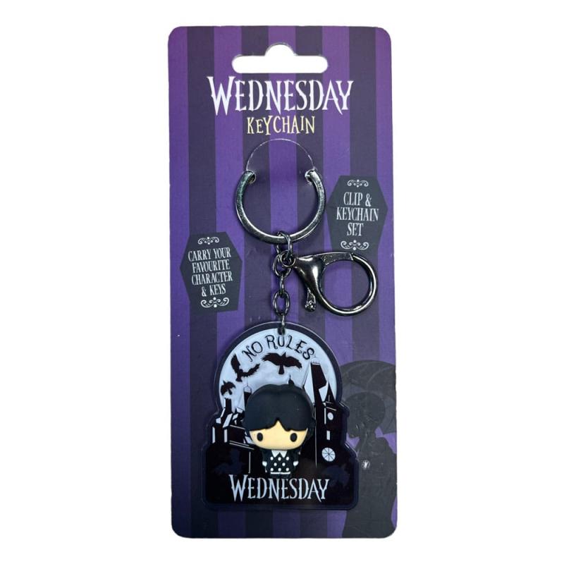 Wednesday 3D Acrylic Keychain 1