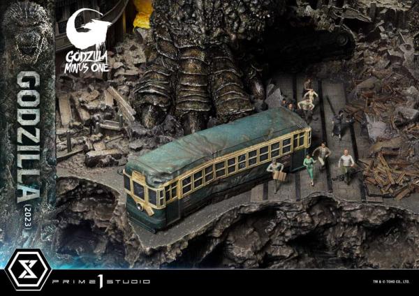 Godzilla Minus One Diorama Masterline Series Godzilla 2023 Bonus Version 70 cm