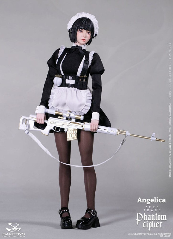 Phantom Cipher: Zero Trace Action Figure 1/6 Angelica 30 cm 10