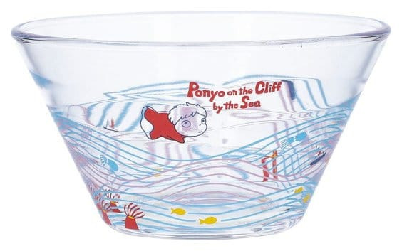 Ponyo Glass Bowl Small Under the Sea