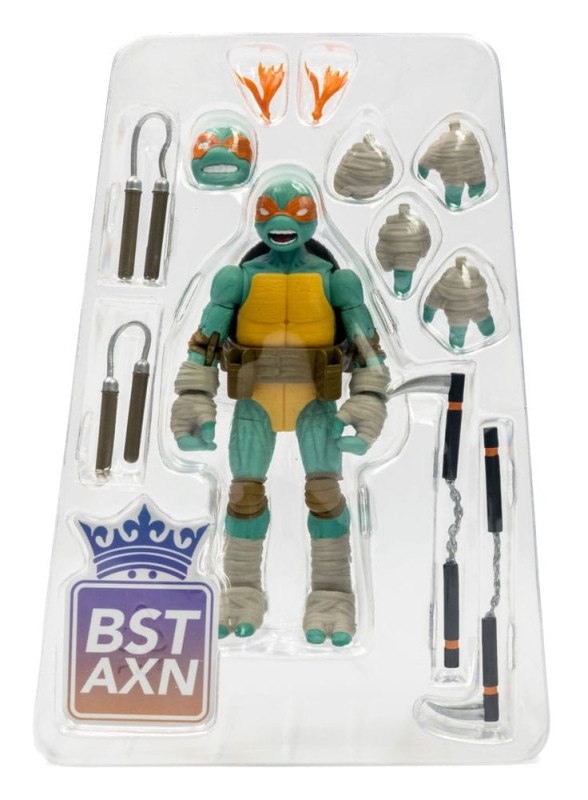 Teenage Mutant Ninja Turtles BST AXN Action Figure Michelangelo (IDW Comics) 13 cm 8
