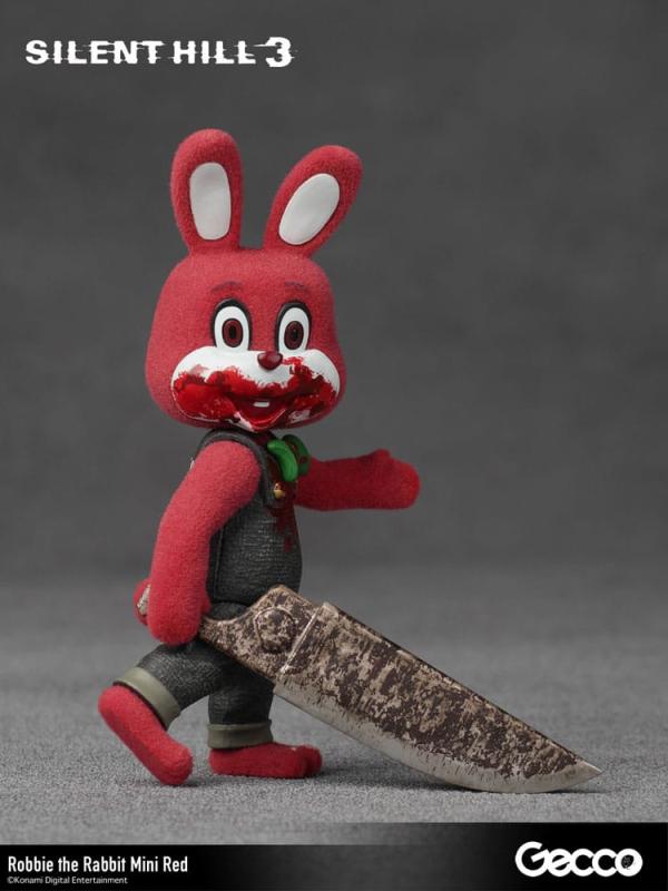 Silent Hill 3 Mini Action Figure Robbie the Rabbit Mini Red Version 10 cm