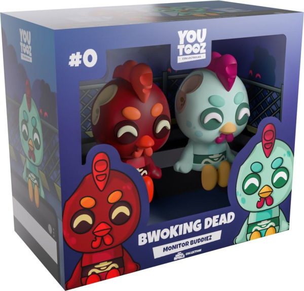 Super Animal Royale Vinyl Figures Bwoking Dead Monitor Buddiez 7 cm 3