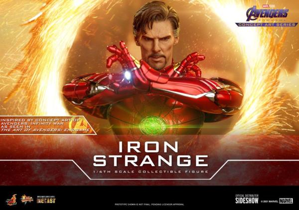 Avengers: Endgame Concept Art Series PVC Action Figure 1/6 Iron Strange 32 cm 1