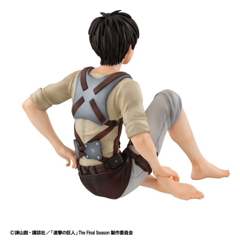 Attack on Titan G.E.M. Series PVC Figure Eren Yeager Palm Size 10 cm 4