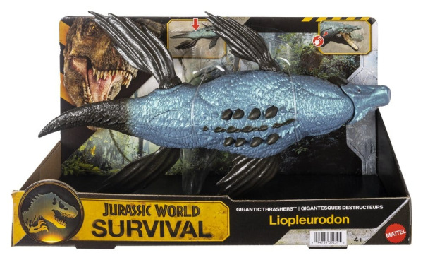 Jurassic World: Survival Action Figure Gigantic Thrashers Liopleurodon 30 cm 1