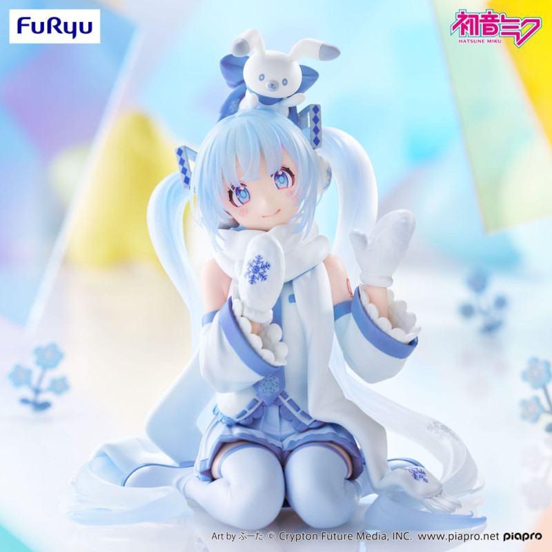 Hatsune Miku Noodle Stopper PVC Statue Snow Miku Sky Town 10th Ver. 15 cm 8