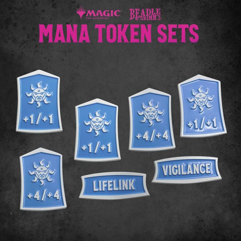 Magic the Gathering Dice and Token Pack White Mana