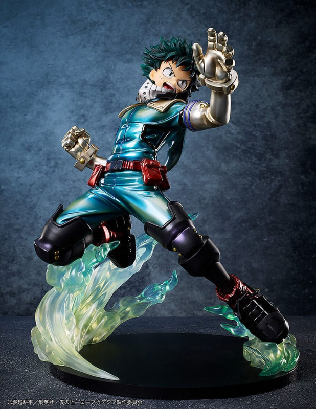 My Hero Academia PVC Statue 1/4 Izuku Midoriya: Metallic Ver. 35 cm 3