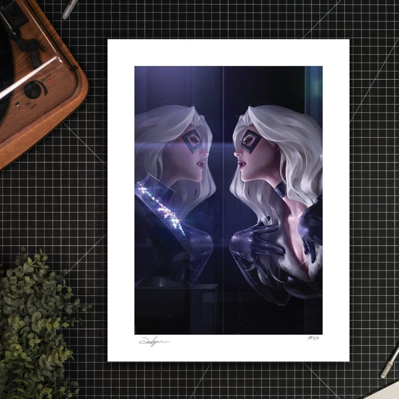 Marvel Fine Art Print Black Cat 46 x 61 cm - unframed 1