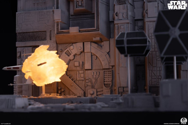 Star Wars Movie Moments Mini Scale Diorama Trench Run 23 cm 10