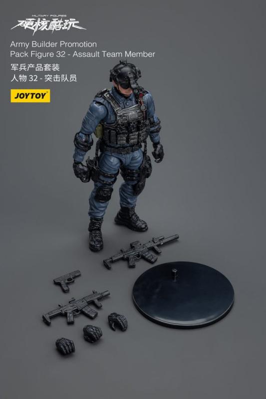 Hardcore Coldplay Action Figure 1/18 Army Builder Promotion Pack Figure 32 Assault Team Member 11 cm 4