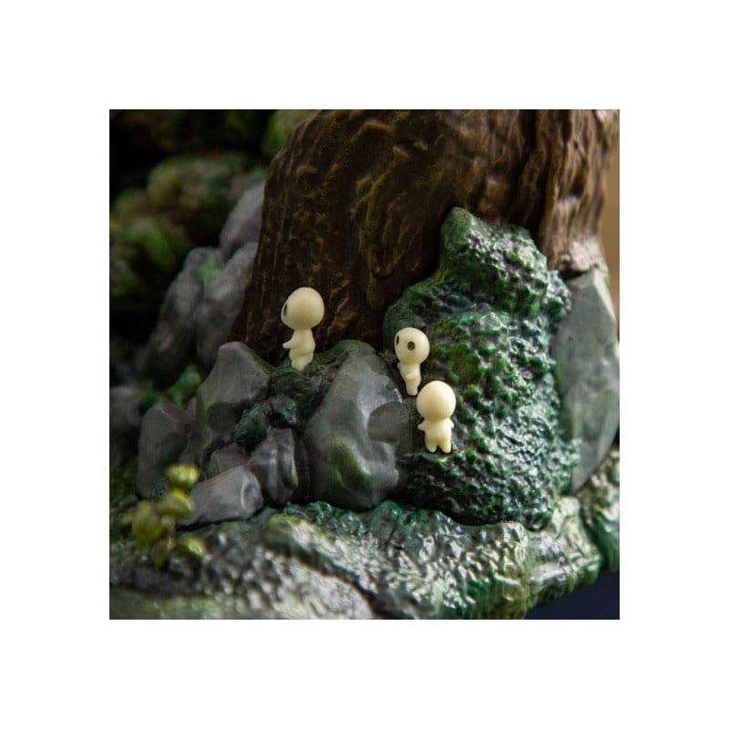 Princess Mononoke Statue Magnet Water Garden Mysterious Forest 24 cm