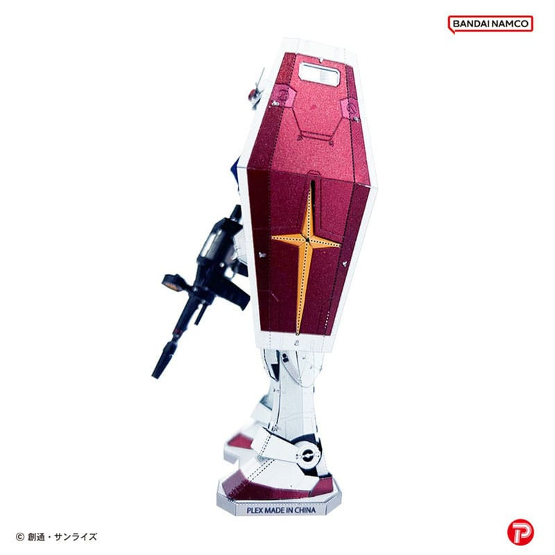 Mobile Suit Gundam Metallic Nano Puzzle Model Kit RX-78-2 12 cm 2