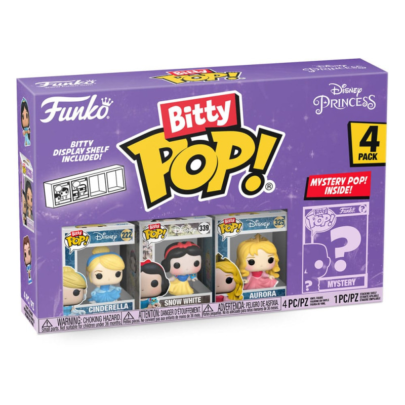 Disney Princesses Bitty POP! Vinyl Figure 4-Pack Cinderella 2,5 cm 1