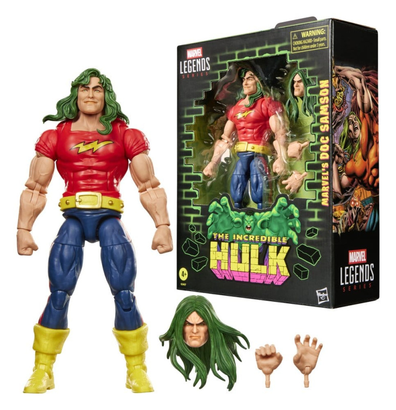 The Incredible Hulk Marvel Legends Action Figure Marvel's Doc Samson 15 cm 2