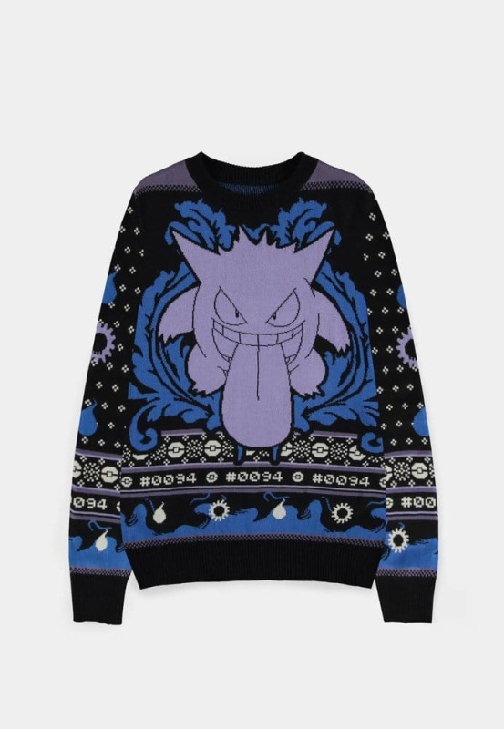 Pokémon Christmas Sweater Gengar Size L 2