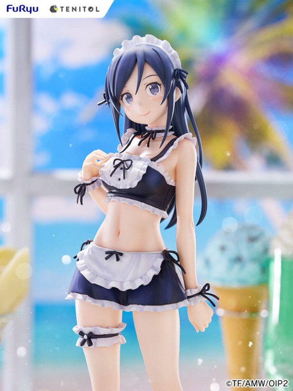 Ore no Imouto ga Konna ni Kawaii Wake ga Nai. Tenitol Tall PVC Statue Aragaki Ayase swimsuits maid V 8