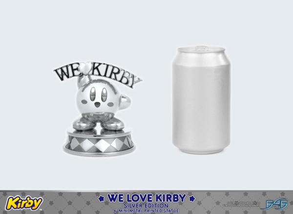 Kirby DieCast Statue We Love Kirby Silver Edition 10 cm 7