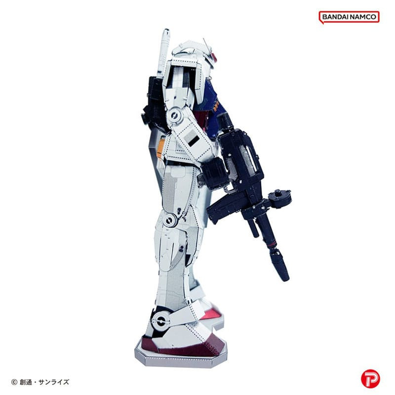 Mobile Suit Gundam Metallic Nano Puzzle Model Kit RX-78-2 12 cm 4