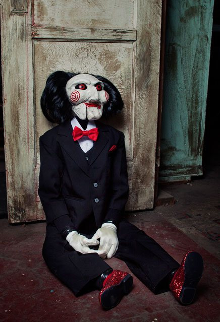 Saw Prop Replica Billy Puppet 119 cm 3