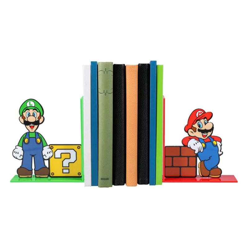 Super Mario Bookends Mario and Luigi