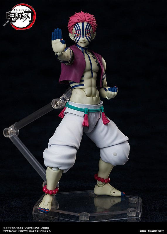 Demon Slayer: Kimetsu no Yaiba Figma Action Figure Akaza 15 cm 1