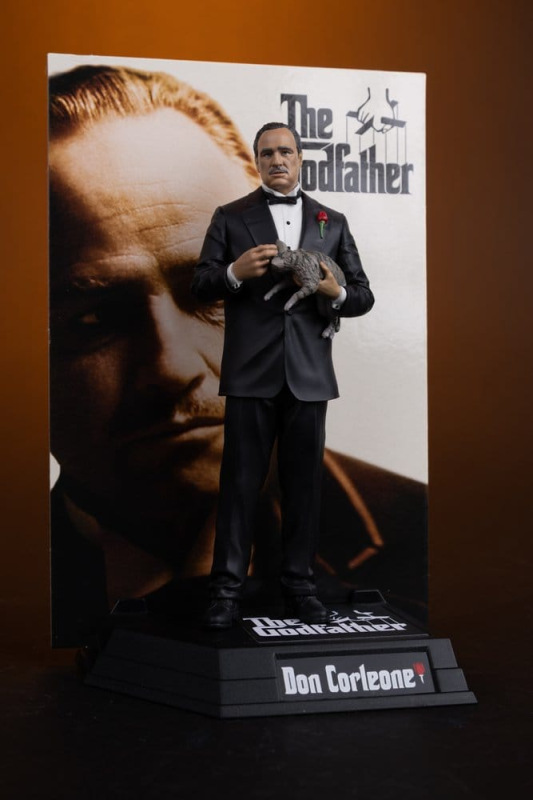 The Godfather Movie Maniacs Paramount Figure Don Corleone 17 cm 8