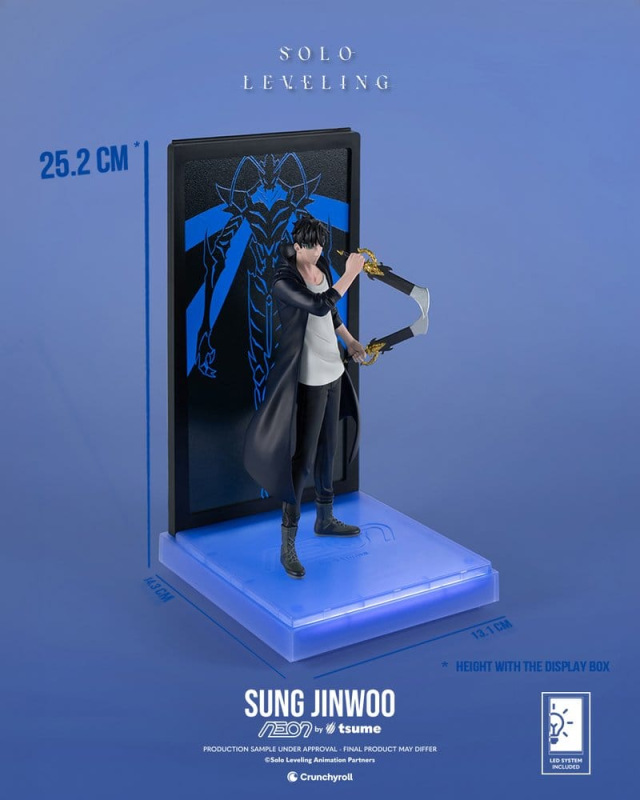 Solo Leveling Neon Figure 1/9 Sung Jinwoo 20 cm 10