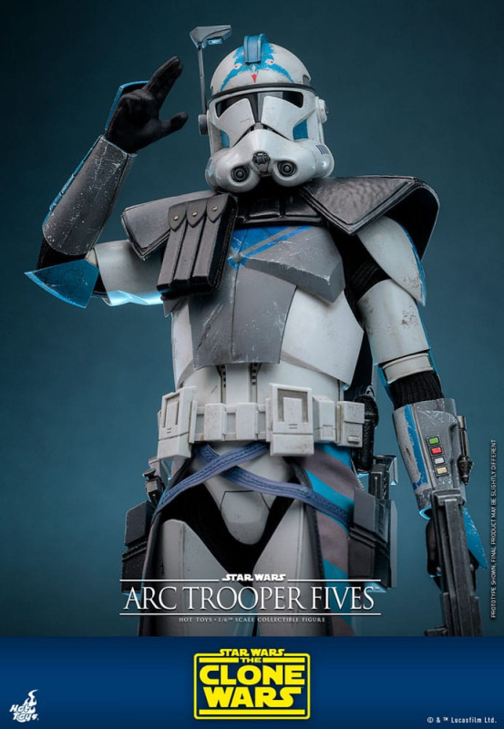 Star Wars: The Clone Wars Action Figure 1/6 Arc Trooper Fives 30 cm 7