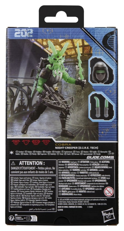 G.I. Joe Classified Series Action Figure #202 Night-Creeper (D.I.R.E. Tech) 15 cm 1