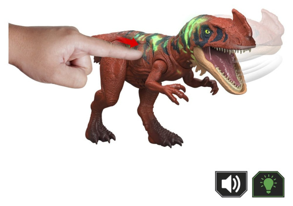 Jurassic World: Survival Action Figure Wild Roar Afrovenator 2