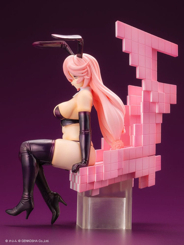 Original Character Trick Bunnies PVC Statue 1/7 Sitting Bunny Illustration by Kafun 24 cm 8