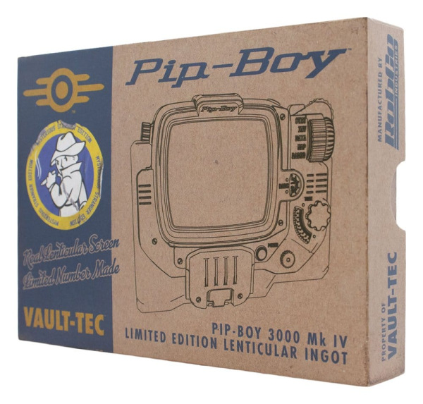 Fallout Ingot Pip-Boy Limited Edition Lenticular Mysterious Stranger Variant 3