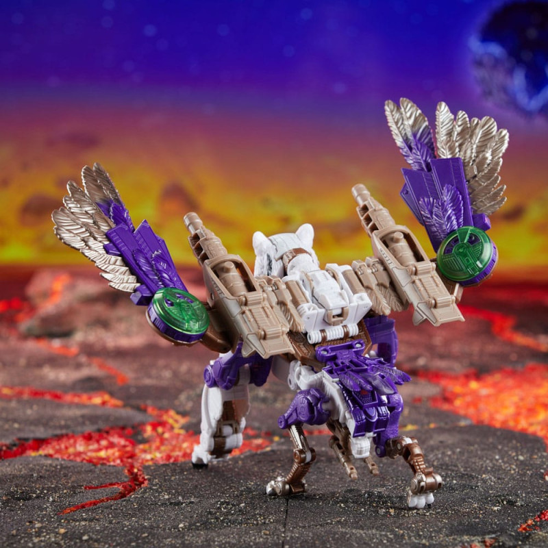 Transformers Generations Legacy United Leader Class Action Figure Beast Wars Universe Tigerhawk 19 c 9