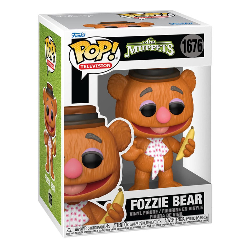 The Muppets POP! Television Vinyl Figure Fozzie Bear 9 cm 1