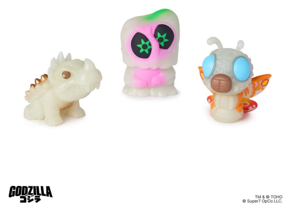 Godzilla Toho Fun! Fun! Mini Figures Wave 01 Blind Box Display (9) 9